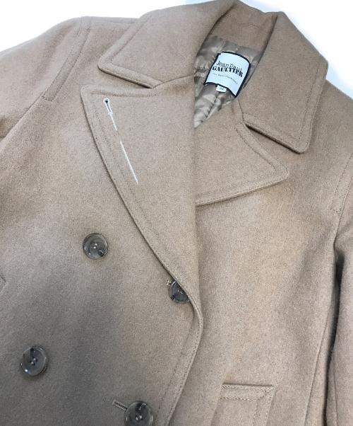 Jean Paul GAULTIER（ジャンポールゴルチェ）Jean Paul GAULTIER (ジャンポールゴルチェ) Pコート ベージュ サイズ:38の古着・服飾アイテム
