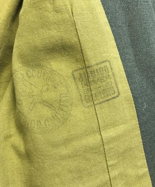 JUNIOR GAULTIER（ジュニアゴルチエ）JUNIOR GAULTIER (ジュニアゴルチエ) 袖リブミリタリージャケット オリーブ サイズ:48の古着・服飾アイテム