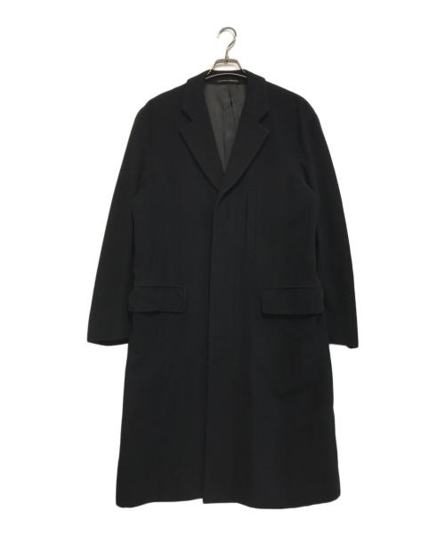 Jean Paul Gaultier homme（ジャンポールゴルチェオム）Jean Paul Gaultier homme (ジャンポールゴルチェオム) ロングチェスターコート ネイビー サイズ:48の古着・服飾アイテム