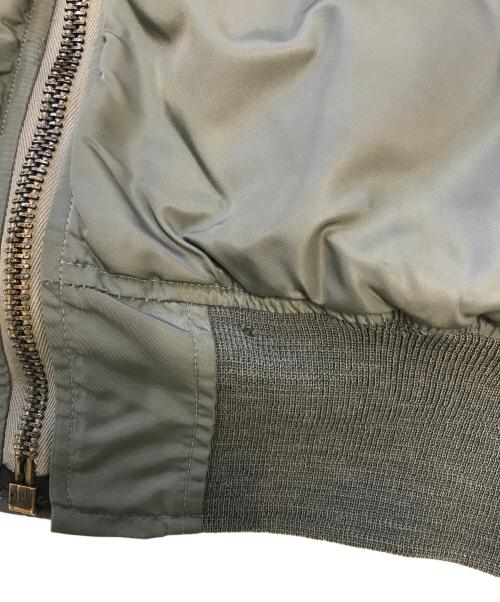 THE REAL McCOY'S（ザ・リアルマッコイズ）THE REAL McCOY'S (ザ・リアルマッコイズ) MA-1ジャケット オリーブ サイズ:X‐SMALLの古着・服飾アイテム