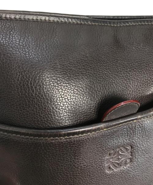 LOEWE（ロエベ）LOEWE (ロエベ) アナグラムショルダーバッグ ブラウン サイズ:表記なしの古着・服飾アイテム