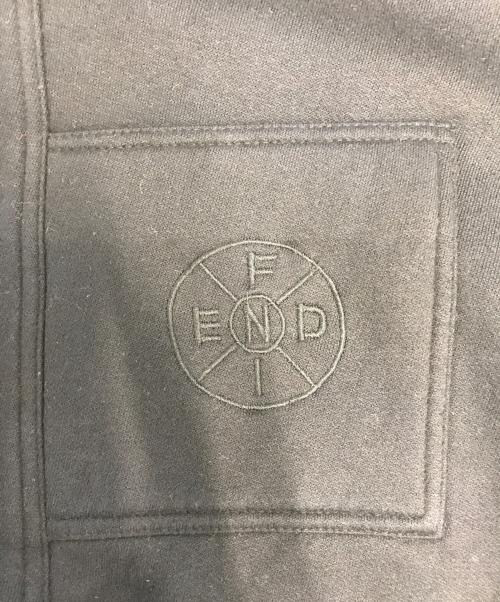 FENDI（フェンディ）FENDI (フェンディ) ロゴ刺繍スウェット ブラック サイズ:表記なしの古着・服飾アイテム