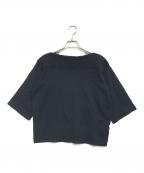 HERMESエルメス）の古着「異素材切替カットソー」｜ネイビー