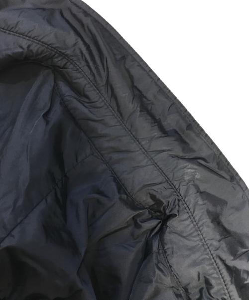 GUCCI（グッチ）GUCCI (グッチ) レザー切替ナイロンジャケット ブラック サイズ:46の古着・服飾アイテム
