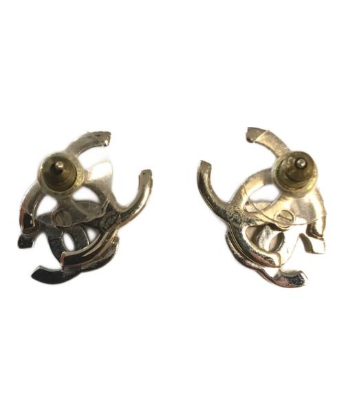 CHANEL（シャネル）CHANEL (シャネル) ダブルココマークライトストーンピアス ゴールド サイズ:表記なしの古着・服飾アイテム