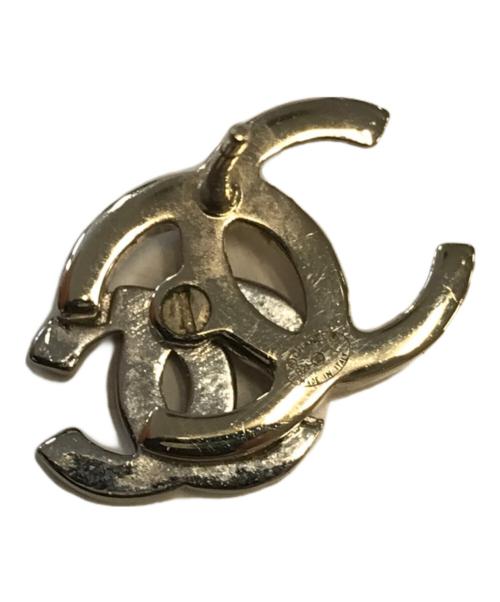 CHANEL（シャネル）CHANEL (シャネル) ダブルココマークライトストーンピアス ゴールド サイズ:表記なしの古着・服飾アイテム