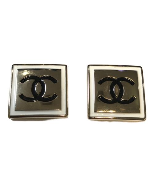 CHANEL（シャネル）CHANEL (シャネル) ココマークスクエアピアス ゴールド サイズ:表記なしの古着・服飾アイテム