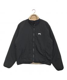 stussy（ステューシー）の古着「SHERPA REVERSIBLE JACKET」｜ブラック