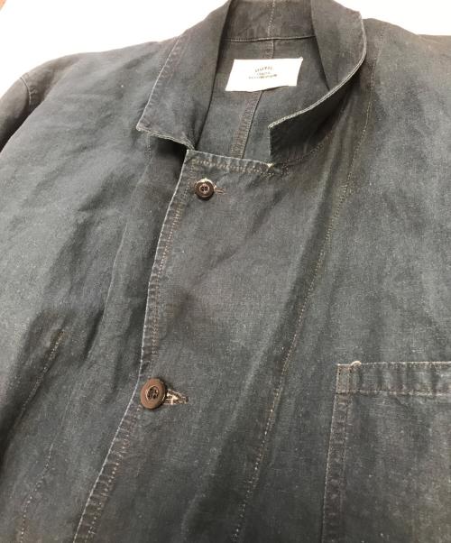 OUTIL（ウティ）OUTIL (ウティ) リネンコート グリーン サイズ:2の古着・服飾アイテム