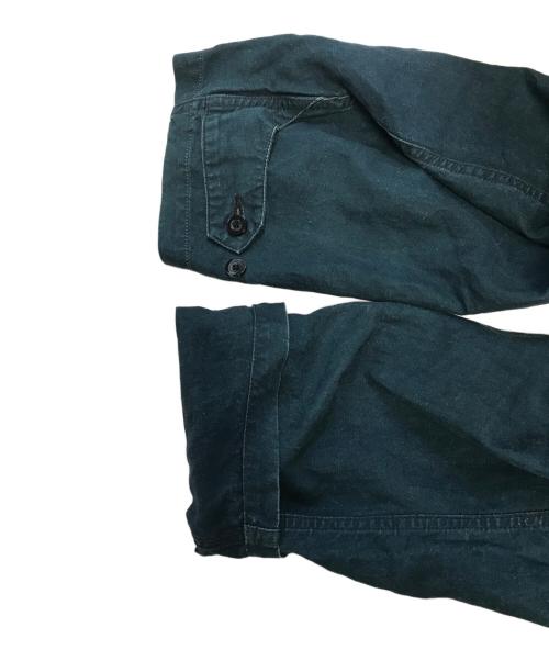 OUTIL（ウティ）OUTIL (ウティ) リネンコート グリーン サイズ:2の古着・服飾アイテム