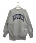 Championチャンピオン）の古着「リバースウィーブスウェット」｜グレー