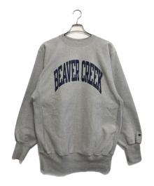Champion（チャンピオン）の古着「リバースウィーブスウェット」｜グレー