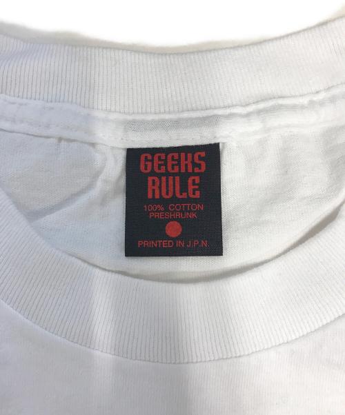 GEEKS RULE（ギークスルール）GEEKS RULE (ギークスルール) PERFECT BLUE (パーフェクトブルー) Tシャツ ホワイト サイズ:Ｌ 未使用品の古着・服飾アイテム