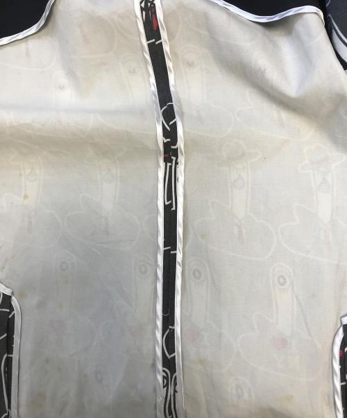 NUMBER (N)INE（ナンバーナイン）NUMBER (N)INE (ナンバーナイン) FUCK君総柄テーラードジャケット ブラック サイズ:Lの古着・服飾アイテム