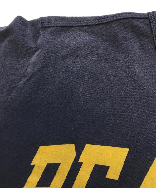 Champion（チャンピオン）Champion (チャンピオン) プリントカットソー ネイビー サイズ:Mの古着・服飾アイテム