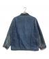 USED (ユーズド) 裏地ブランケットデニムカバーオール インディゴ サイズ:40：25000円