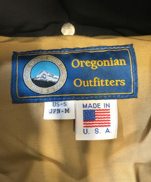 organic outfitters（オーガニック・アウトフィッターズ）organic outfitters (オーガニック・アウトフィッターズ) オレゴニアンダウンパーカー ブラック サイズ:Ｍの古着・服飾アイテム