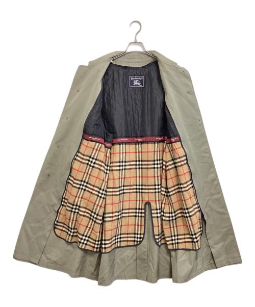 BURBERRY LONDON（バーバリーロンドン）BURBERRY LONDON (バーバリーロンドン) ライナー付裏ノヴァチェックステンカラーコート ベージュ サイズ:表記なしの古着・服飾アイテム