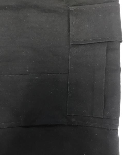 BLUEMARBLE（ブルーマーブル）BLUEMARBLE (ブルーマーブル) BLACK TRIPLE CARGO PANT ブラック×イエロー サイズ:Ｍの古着・服飾アイテム