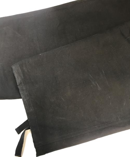 BLUEMARBLE（ブルーマーブル）BLUEMARBLE (ブルーマーブル) BLACK TRIPLE CARGO PANT ブラック×イエロー サイズ:Ｍの古着・服飾アイテム