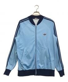 adidas（アディダス）の古着「トラックジャケット」｜スカイブルー