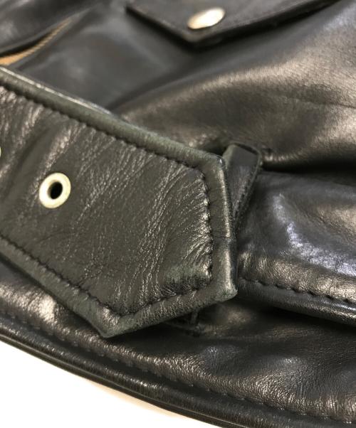 Schott（ショット）Schott (ショット) ダブルライダースジャケット ブラック サイズ:SIZE 36の古着・服飾アイテム