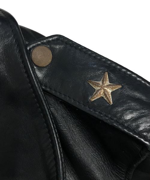 Schott（ショット）Schott (ショット) ダブルライダースジャケット ブラック サイズ:SIZE 36の古着・服飾アイテム