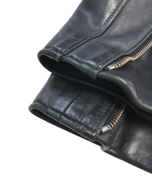 Schott（ショット）Schott (ショット) ダブルライダースジャケット ブラック サイズ:SIZE 36の古着・服飾アイテム