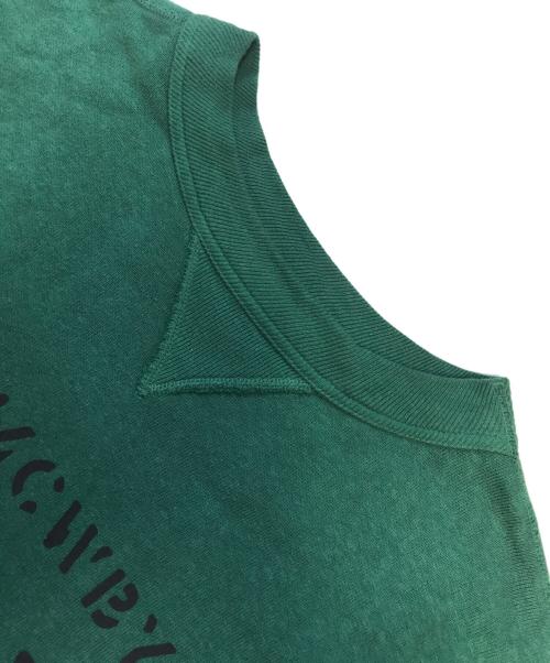 HUMAN MADE（ヒューマンメイド）HUMAN MADE (ヒューマンメイド) 前Vスウェット グリーン サイズ:Lの古着・服飾アイテム