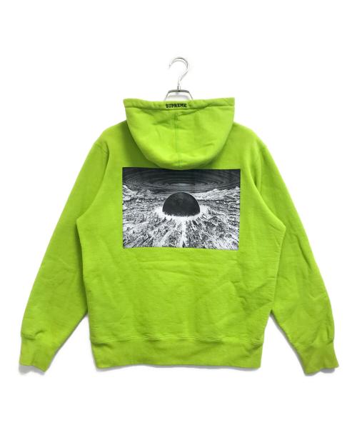 SUPREME（シュプリーム）SUPREME (シュプリーム) AKIRA (アキラ) Patches Hooded Sweatshirt 黄緑 サイズ:Mの古着・服飾アイテム