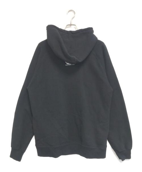 A BATHING APE（ア ベイシング エイプ）A BATHING APE (ア ベイシング エイプ) 名探偵コナン (メイタンテイコナン) ロゴプリントパーカー ブラック サイズ:2XLの古着・服飾アイテム