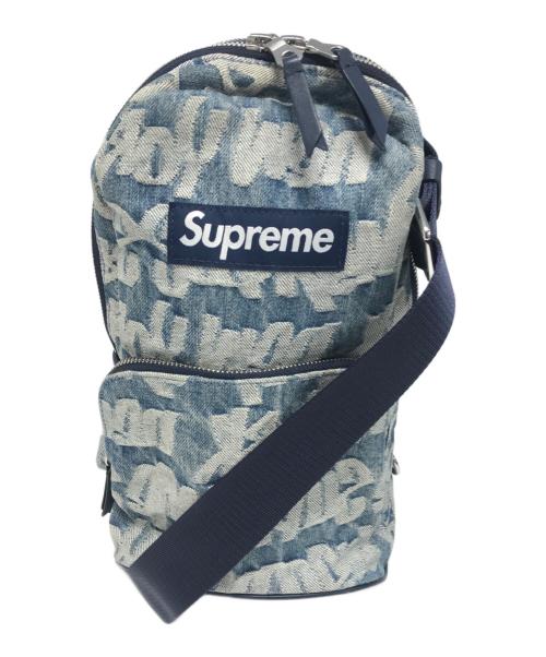 SUPREME（シュプリーム）SUPREME (シュプリーム) Fat Tip Jacquard Denim SlingBag インディゴ サイズ:表記なしの古着・服飾アイテム