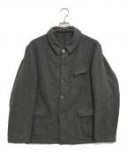 VINTAGEヴィンテージ）の古着「ファーマーズウールワークジャケット」｜グレー