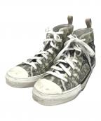 Christian Diorクリスチャン ディオール）の古着「B23リーグハイトップスニーカー」｜ベージュ