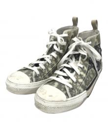 Christian Dior（クリスチャン ディオール）の古着「B23リーグハイトップスニーカー」｜ベージュ