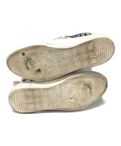 Christian Dior（クリスチャン ディオール）Christian Dior (クリスチャン ディオール) B23リーグハイトップスニーカー ベージュ サイズ:43の古着・服飾アイテム