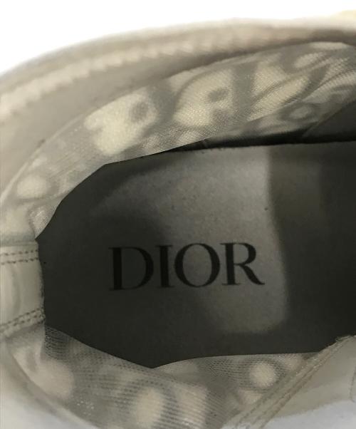 Christian Dior（クリスチャン ディオール）Christian Dior (クリスチャン ディオール) B23リーグハイトップスニーカー ベージュ サイズ:43の古着・服飾アイテム