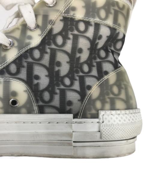 Christian Dior（クリスチャン ディオール）Christian Dior (クリスチャン ディオール) B23リーグハイトップスニーカー ベージュ サイズ:43の古着・服飾アイテム