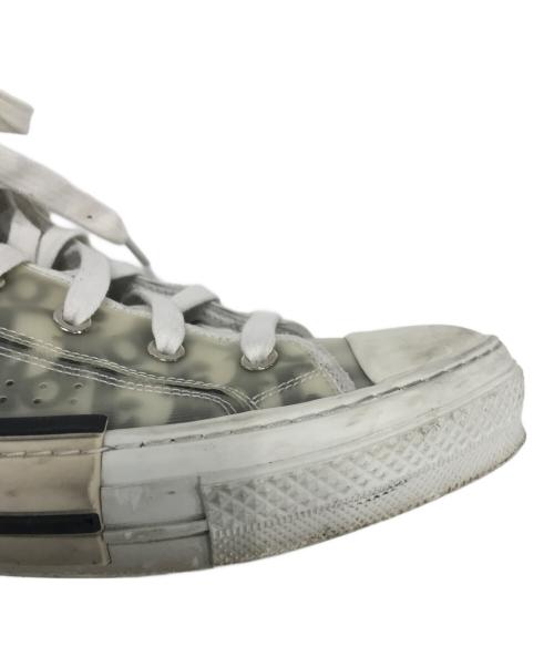 Christian Dior（クリスチャン ディオール）Christian Dior (クリスチャン ディオール) B23リーグハイトップスニーカー ベージュ サイズ:43の古着・服飾アイテム