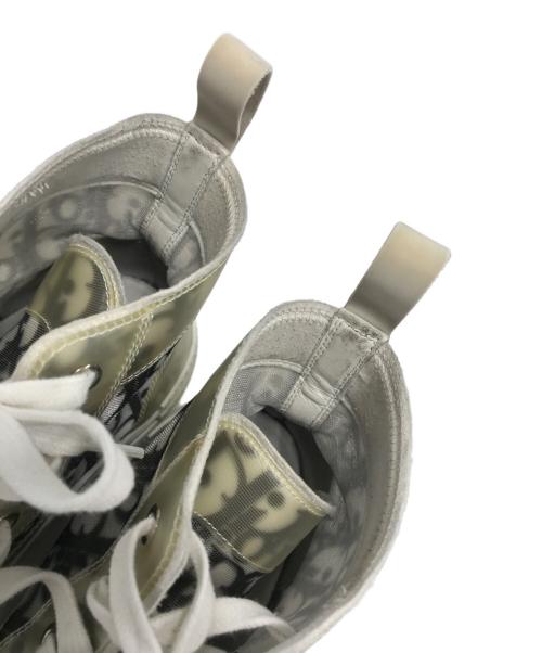 Christian Dior（クリスチャン ディオール）Christian Dior (クリスチャン ディオール) B23リーグハイトップスニーカー ベージュ サイズ:43の古着・服飾アイテム