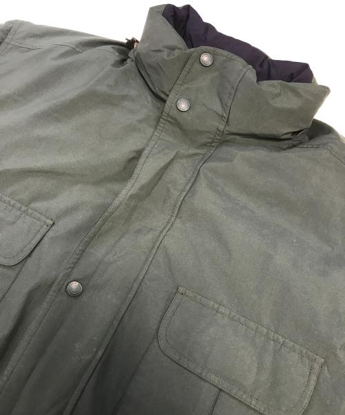 Eddie Bauer（エディーバウアー）Eddie Bauer (エディーバウアー) グースダウンジャケット グリーン サイズ:XLの古着・服飾アイテム