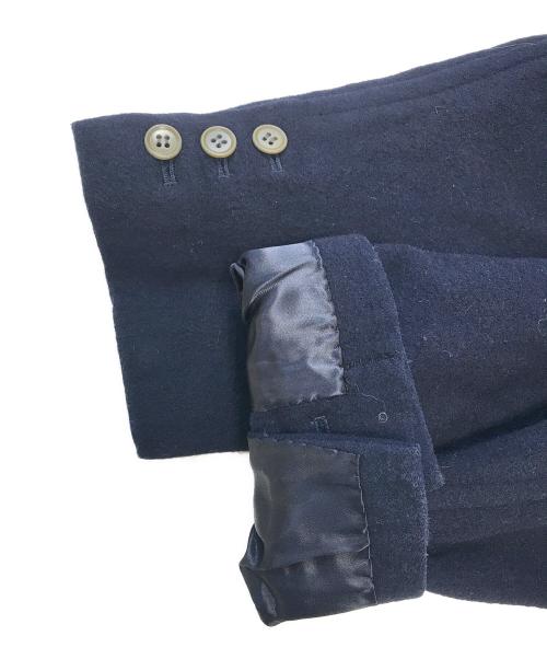 KATHARINE HAMNETT（キャサリンハムネット）KATHARINE HAMNETT (キャサリンハムネット) ロングウールコート ネイビー サイズ:Lの古着・服飾アイテム