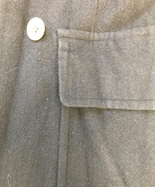 KATHARINE HAMNETT（キャサリンハムネット）KATHARINE HAMNETT (キャサリンハムネット) ロングウールコート ネイビー サイズ:Lの古着・服飾アイテム