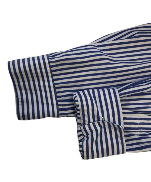 COMME des GARCONS SHIRT（コムデギャルソンシャツ）COMME des GARCONS SHIRT (コムデギャルソンシャツ) 切替シャツ ブルー サイズ:Mの古着・服飾アイテム