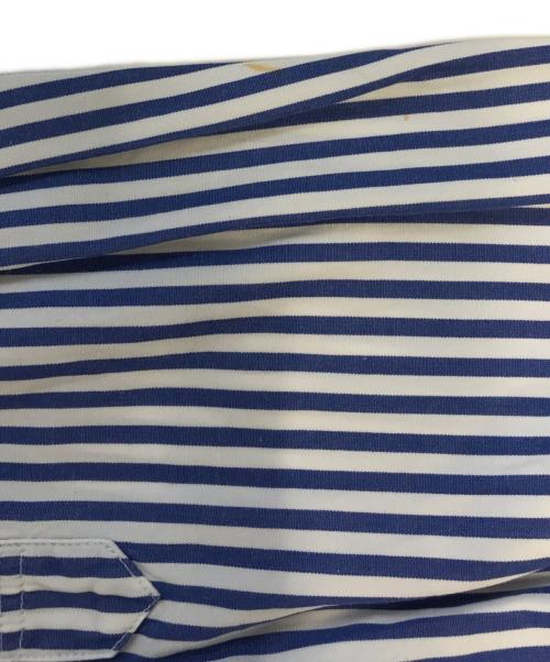 COMME des GARCONS SHIRT（コムデギャルソンシャツ）COMME des GARCONS SHIRT (コムデギャルソンシャツ) 切替シャツ ブルー サイズ:Mの古着・服飾アイテム