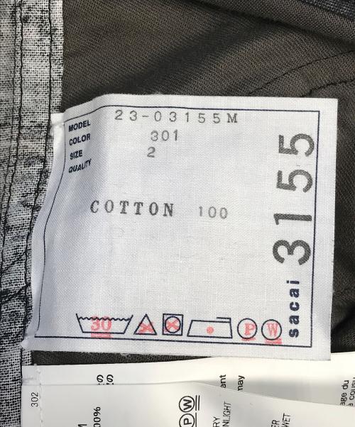 sacai（サカイ）sacai (サカイ) Bandana Print Pants ブラック サイズ:2の古着・服飾アイテム