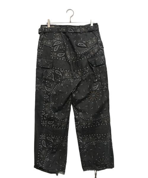 sacai（サカイ）sacai (サカイ) Bandana Print Pants ブラック サイズ:2の古着・服飾アイテム