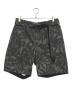 sacai（サカイ）の古着「フローラル ショートパンツ」｜ブラック