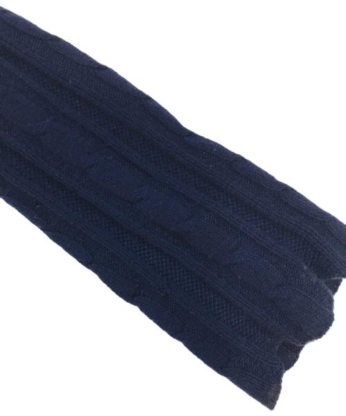 COMME des GARCONS HOMME PLUS（コムデギャルソンオムプリュス）COMME des GARCONS HOMME PLUS (コムデギャルソンオムプリュス) ケーブルニット ネイビー サイズ:表記なしの古着・服飾アイテム