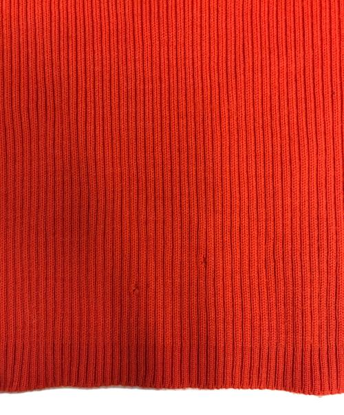 COMME des GARCONS HOMME PLUS（コムデギャルソンオムプリュス）COMME des GARCONS HOMME PLUS (コムデギャルソンオムプリュス) 90's リブ×ケーブル切替ニット オレンジ サイズ:表記なしの古着・服飾アイテム